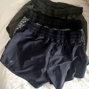 Lululemon Run Track Shorts, Size 6